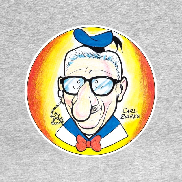 Carl Barks (Self Portrait) by dumb stuff, fun stuff